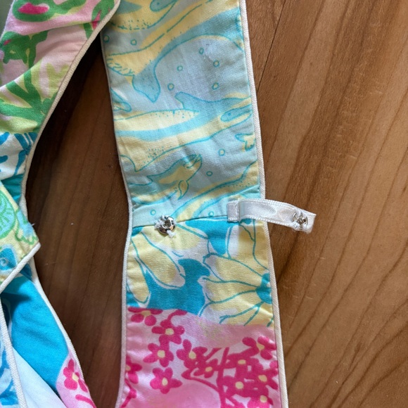 Lilly Pulitzer Krista Y2K Millenium Patchwork Print Sleeveless Dress 10 - Picture 4 of 7